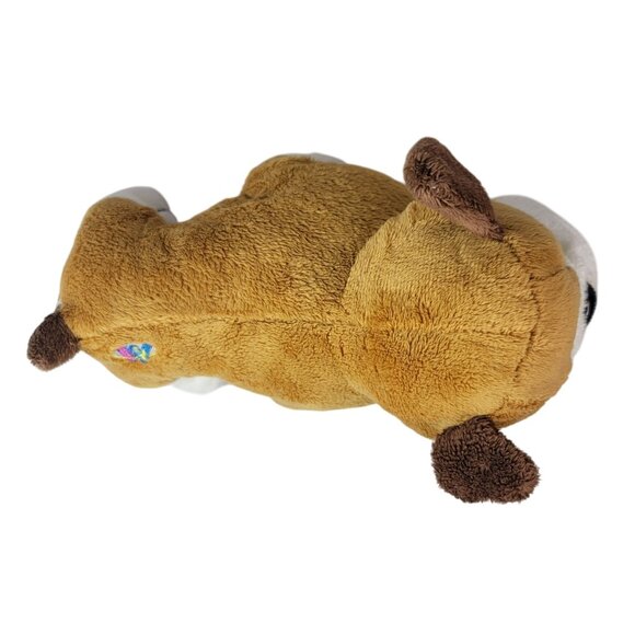 2/$15 Webkinz Bulldog Plush Brown Stuffed Animal Ganz No Code Puppy Beans HM126 - Picture 6 of 9